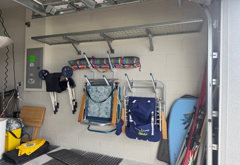 Durable wall-mounted racks installed by Smart Racks in Orlando, FL