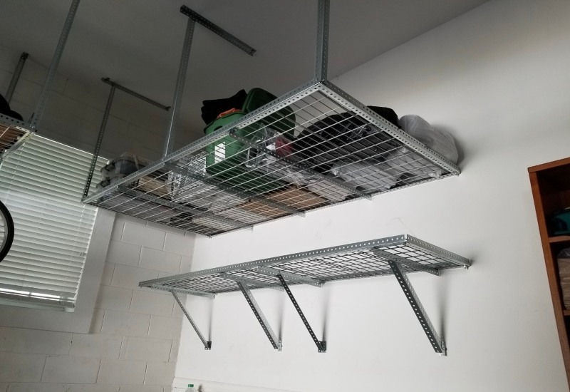 Smart Racks installed space-saving wall-mounted racks in Orlando, FL